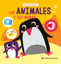 Cargar imagen en el visor de la galería, Los Animales y sus Mamás (libro con sonidos)