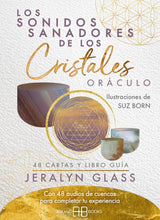 Cargar imagen en el visor de la galería, Los Sonidos Sanadores de los Cristales. Oráculo: 48 Cartas y Libro Guía | Jeralyn Glass