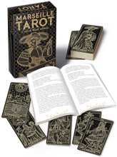 Cargar imagen en el visor de la galería, Marseille Tarot Gold & Black Edition | Marianne Costa