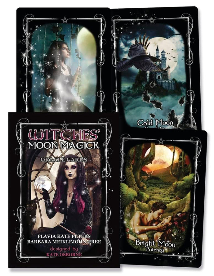 Witches' Moon Magick Oracle |  Flavia Kate Peters; Barbara Meiklejohn-Free