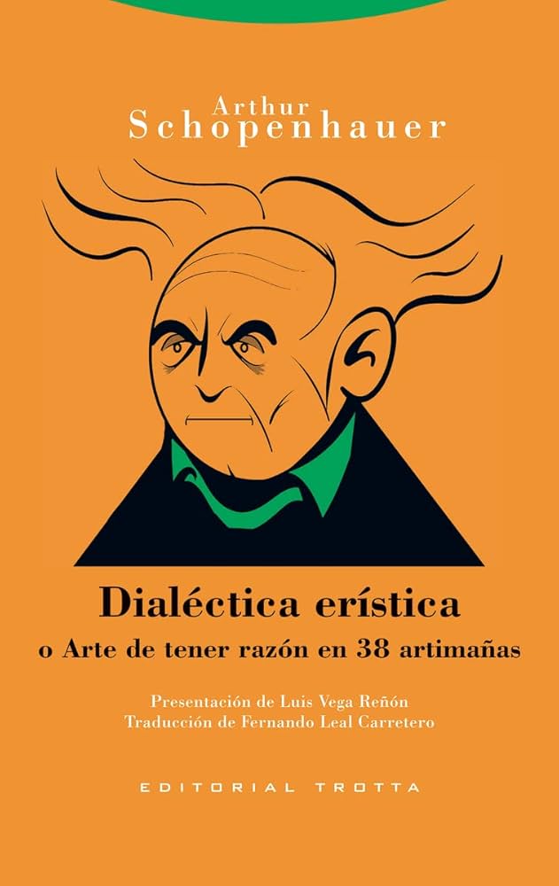 Dialéctica Erística o Arte de tener razón en 38 artimañas | Arthur Schopenhauer