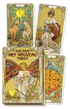 Cargar imagen en el visor de la galería, Golden Art Nouveau Tarot (22 Arcanos Mayores) | Giulia Francesca Massaglia
