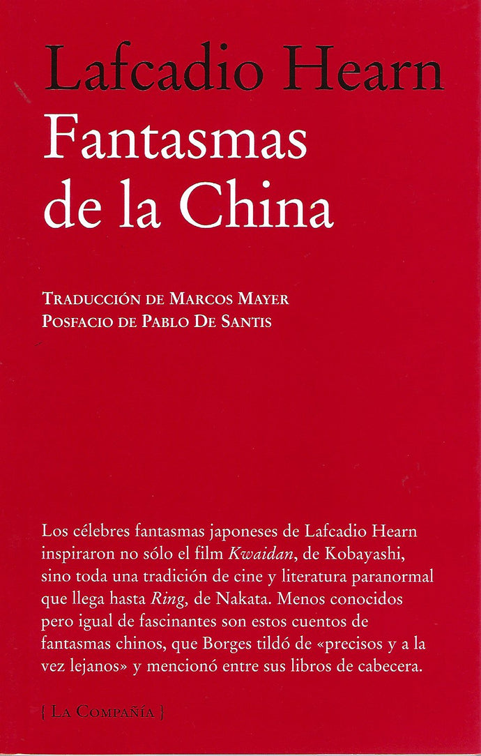 Fantasmas de la China | Lafcadio Hearn