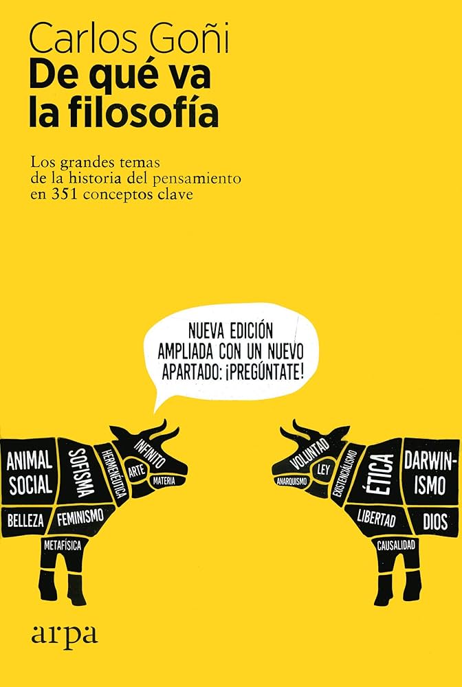 De qué va la Filosofía: Los grandes temas de la historia del pensamiento en 351 conceptos clave | Carlos Goñi