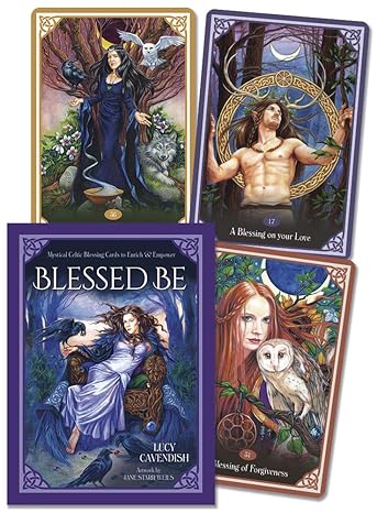 Blessed Be Cards: Mystical Celtic Blessings to Enrich and Empower | Lucy Cavendish; Jane Starr Weils