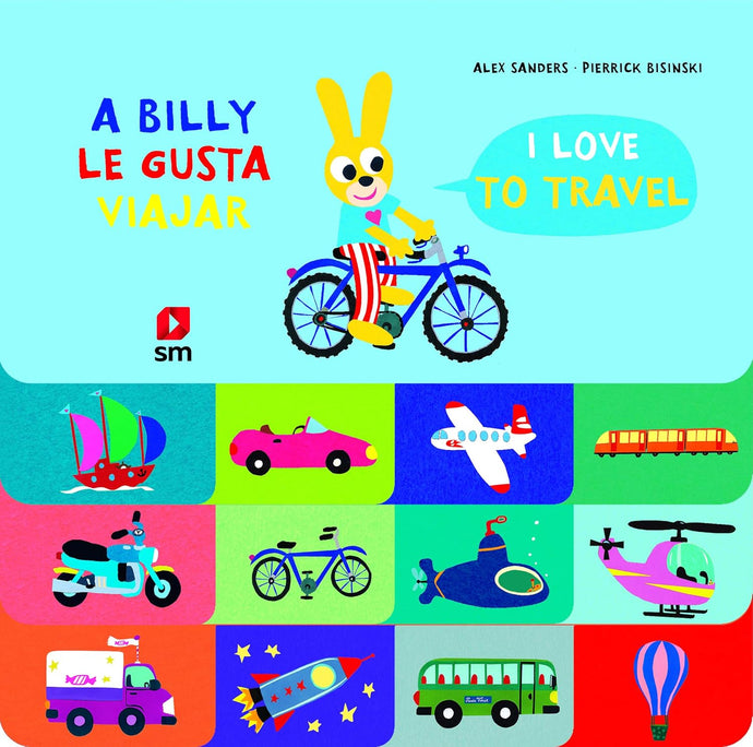 A Billy le gusta Viajar - I love to travel - Bilingüe | Alex Sanders