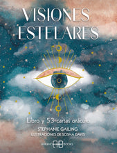 Cargar imagen en el visor de la galería, Visiones Estelares Libro y 53 cartas Oráculo | Stephanie Gailing
