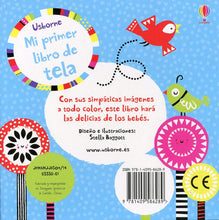 Cargar imagen en el visor de la galería, Mi primer libro de tela (azul)
