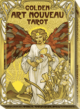 Cargar imagen en el visor de la galería, Golden Art Nouveau Tarot (22 Arcanos Mayores) | Giulia Francesca Massaglia

