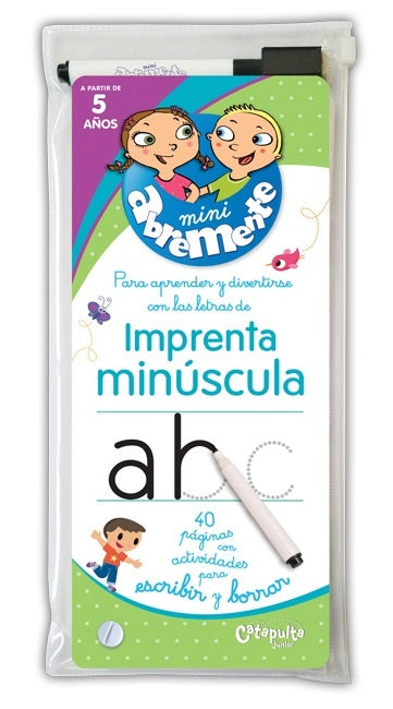 Abremente para escribir y borrar – Minúsculas