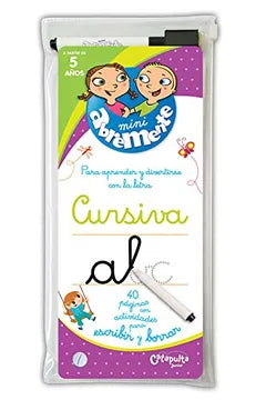 Abremente para escribir y borrar – Letra cursiva
