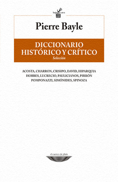 Diccionario Histórico y Crítico | Pierre Bayle